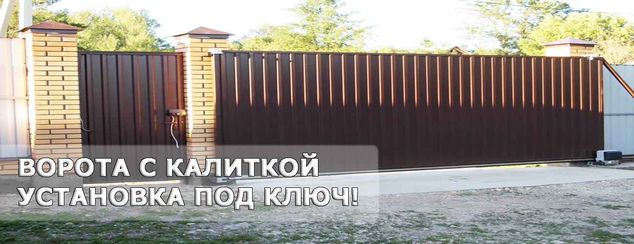 Ворота калитка в городе Павловский посад